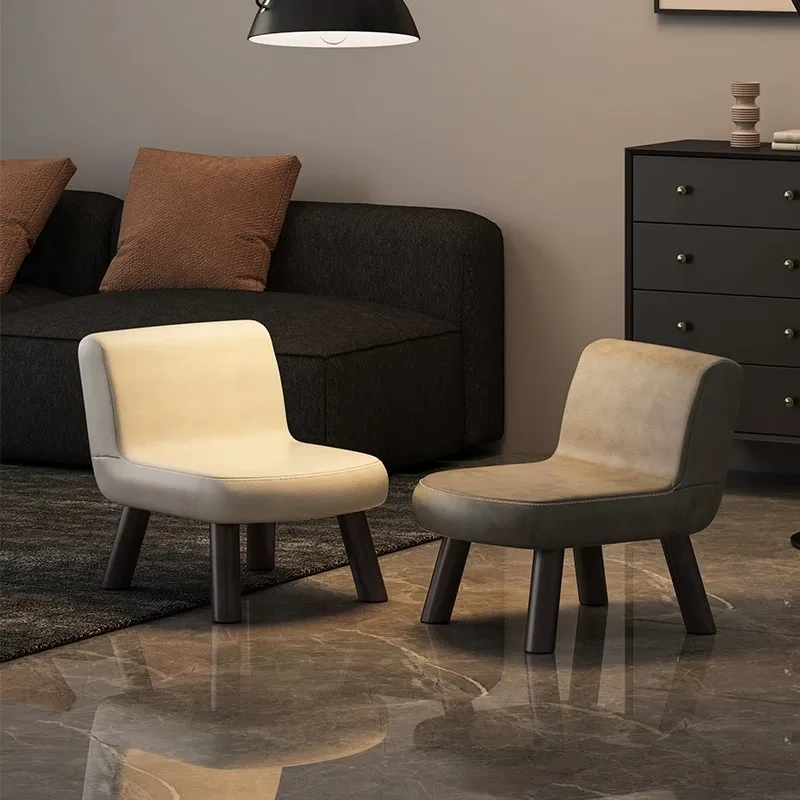 

2025l Household Low Back Small Chair Adult Bench Children's Living Room Coffee Table Low Foot Sofa Stool Shoe Stool