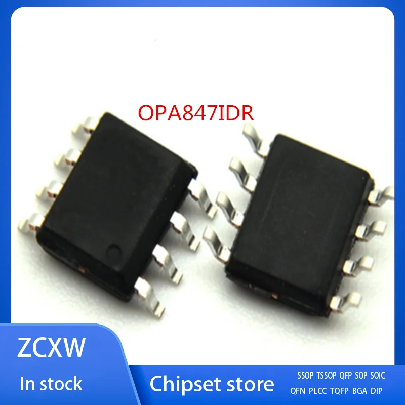 

5PCS/LOT NEW OPA847IDR OPA847ID OPA847I OPA847 SOP-8