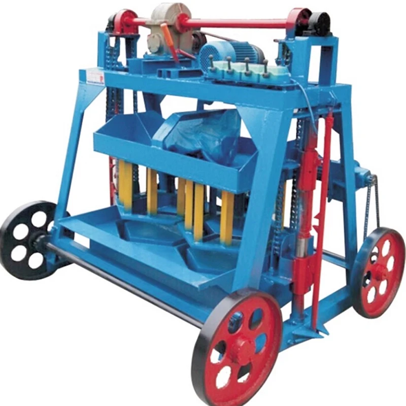 Mobile Cement  Making Machine U-Channel Forming Machine Hollow  Paving Slope Protection Brick Customized