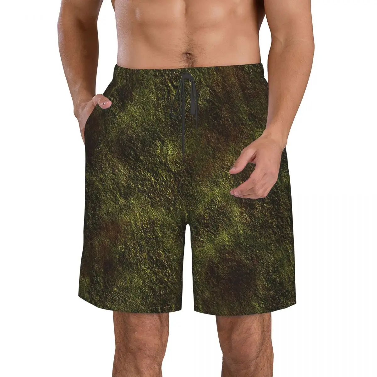 

Grass Battlemat Trunks Beach Board Shorts Casual Quick Dry Swimming Summer Men Pants