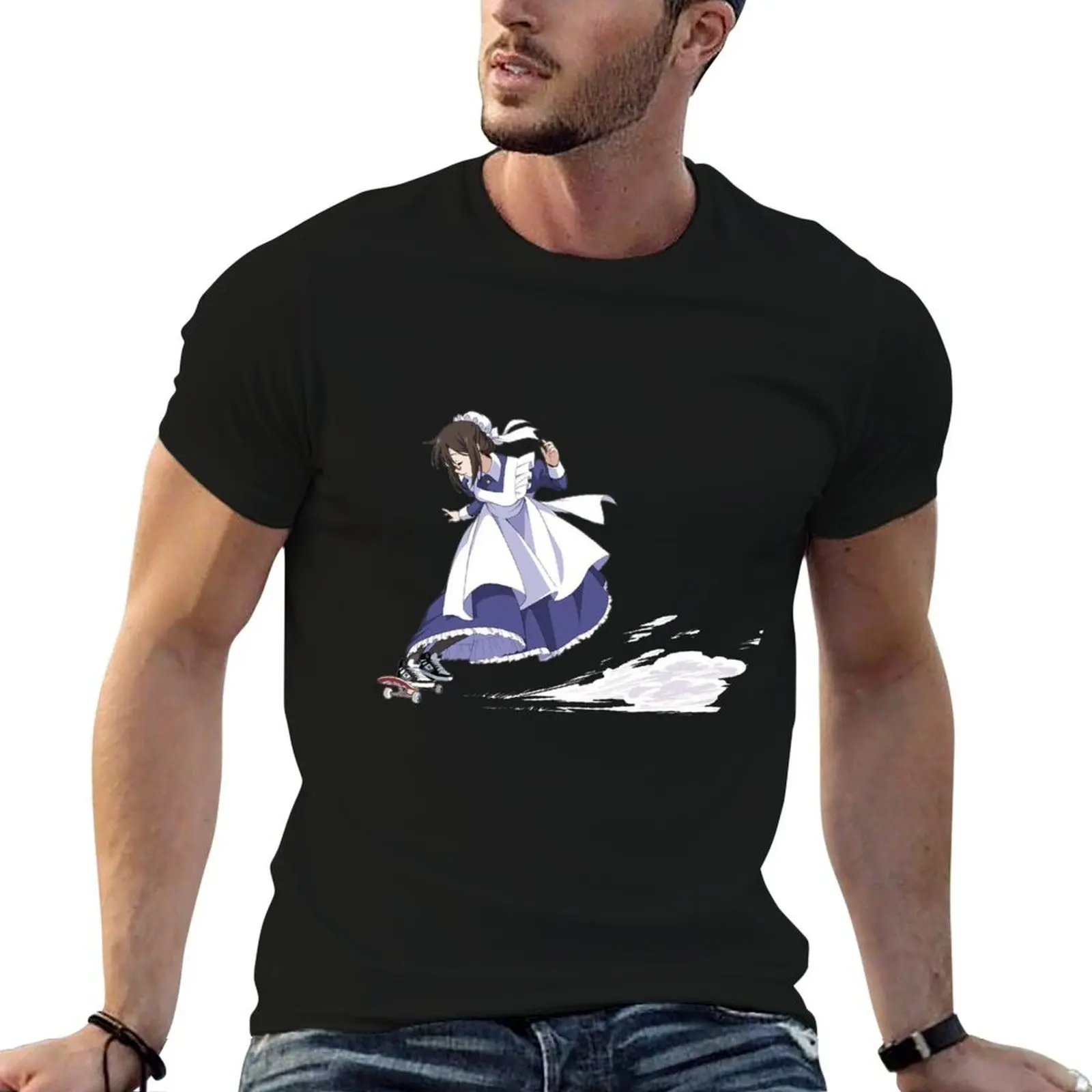 

skate board maid T-Shirt man t shirts for men man t shirts for men casual T-Shirt