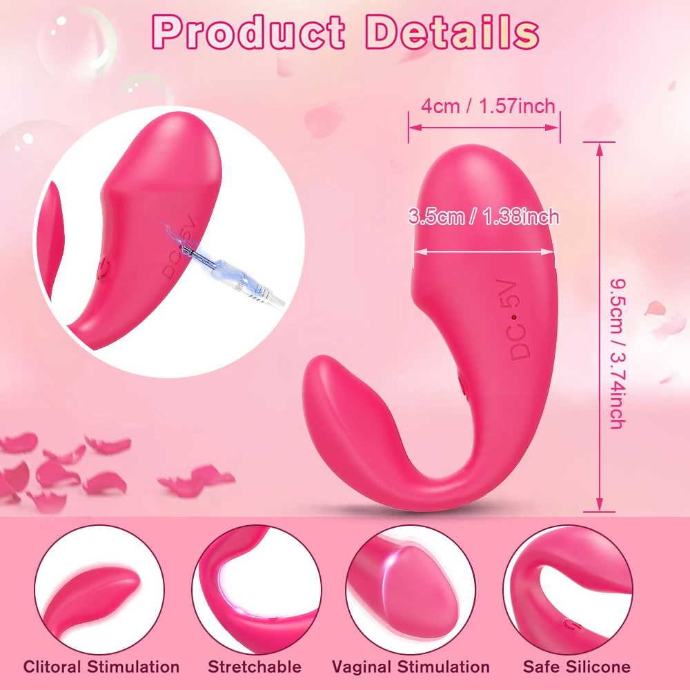 APP Fernbedienung Dildo Vibrator für Frauen Drahtlose Bluetooth G Spot Vibrator Weibliche Clit Vibrierende Höschen Ei mit 2 Motoren