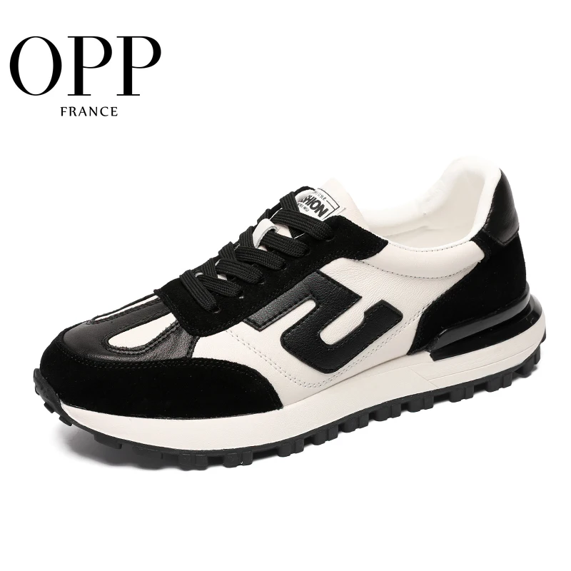 

OPP New Shoes Men 2024 Hot Sale Sneakers Luxurious 574 Genuine Leather Sports Sneakers Balance Fashion Shoes Luxury Men