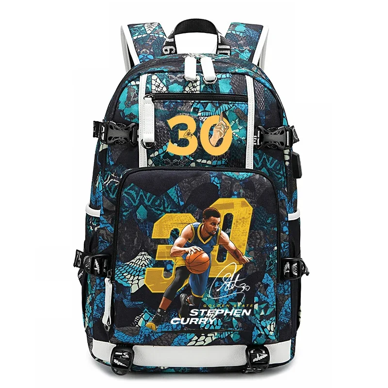 print student schoolbag youth backpack large capacity travel bag suitable for boys and girls