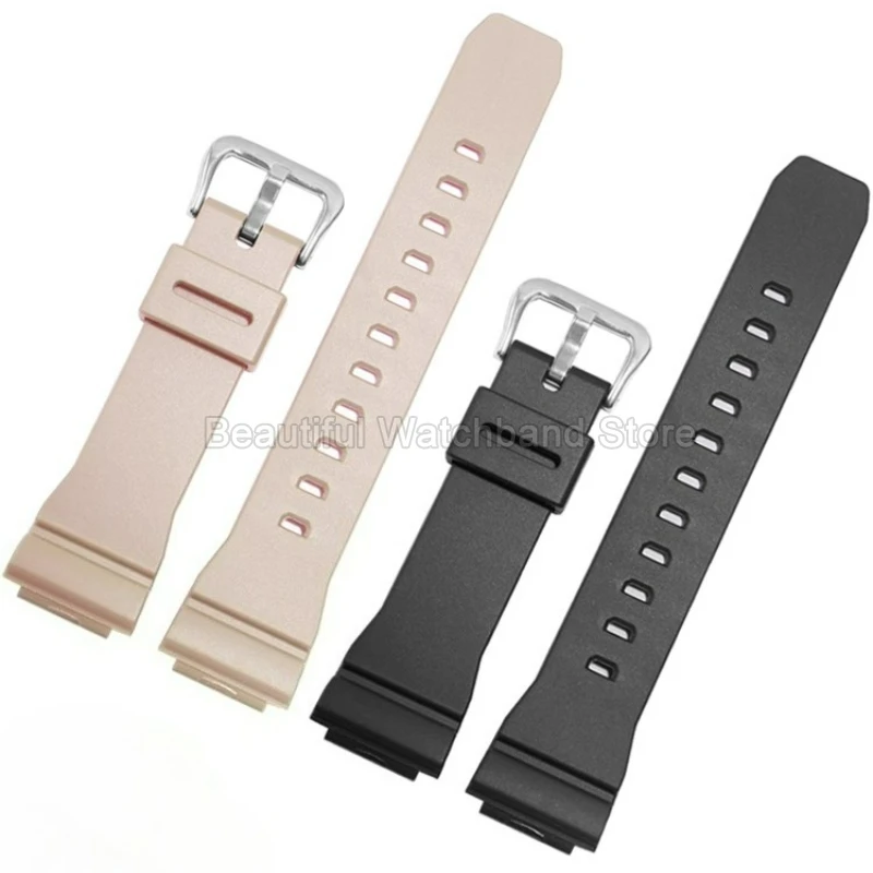 Women’s Sports Sweatproof Resin Watch Strap for Casio G-SHOCK GM-S2100 Octagonal Oak Series Secure Skin-friendly Watchband 16mm