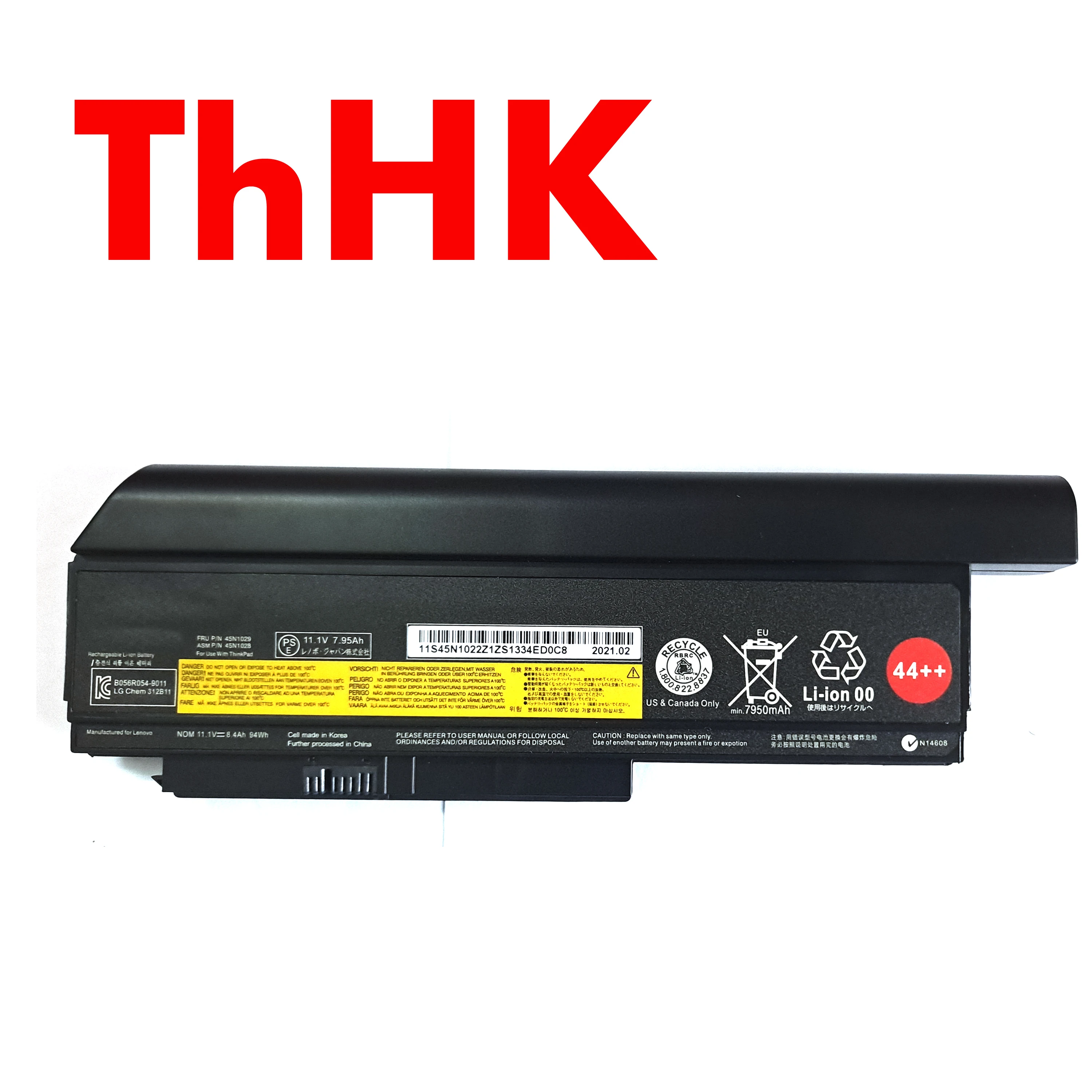 Expand Genuine Original 94Wh 45N1023 45N1022 45N1021 45N1020 45N1024 Battery For Lenovo ThinkPad X220 X220S X230 X230i X230S