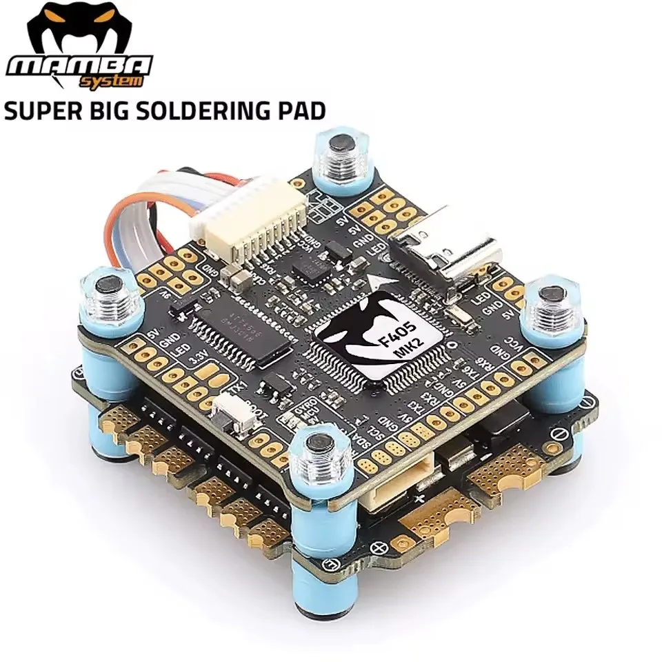 DIATONE MAMBA F405 MK2 V2 (ICM42688P) Flight Controller & F55 BLS / F65 BLS 4in1 ESC Dshot 300/600 3-6S for RC FPV Racing Drone