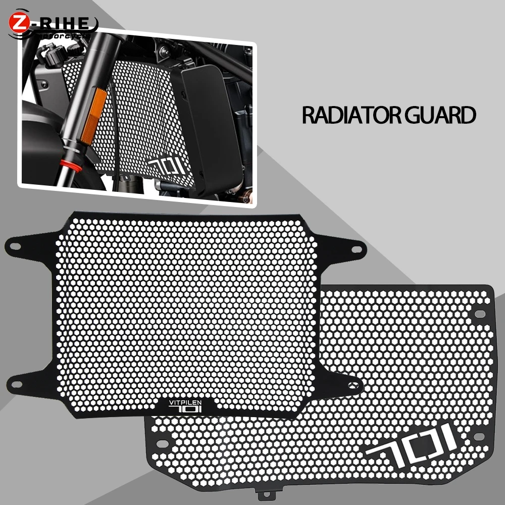 

For Husqvarna Svartpilen Vitpilen 701 Svartpilen/Vitpilen 701 2018 2019 2020 2021 Motorcycle Radiator Guard Protection Cover