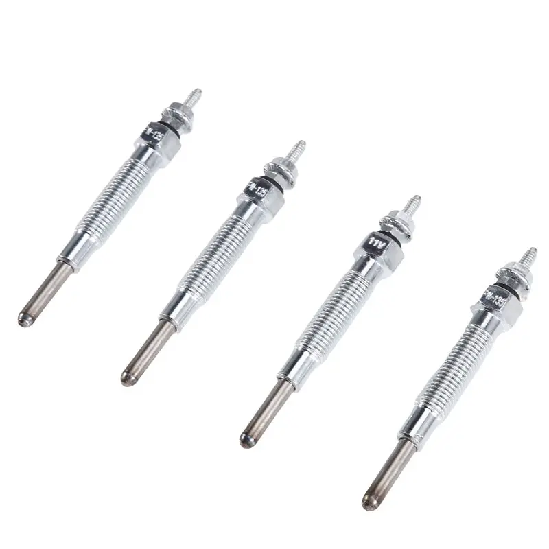 For Nissan Pickup TD27 Urvan 2.7 2.5 For H100 4PCS Turbo Diesel Heater Glow Plug 11065-43G01