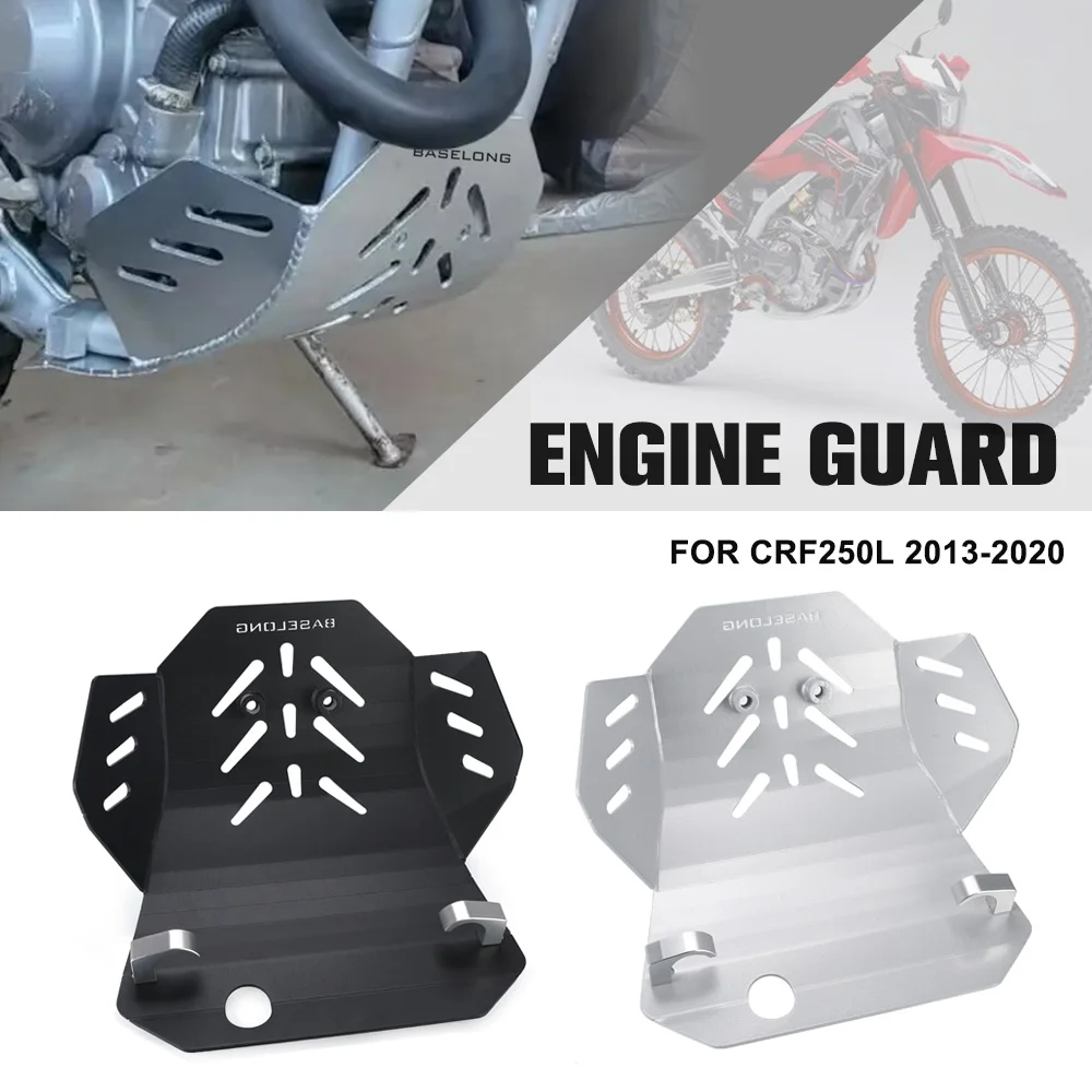 

For HONDA CRF250L 2013-2020 CRF 250L CRF250 L Motorcycle Lower Bottom Skid Plate Splash Protection Chassis Engine Guard Cover