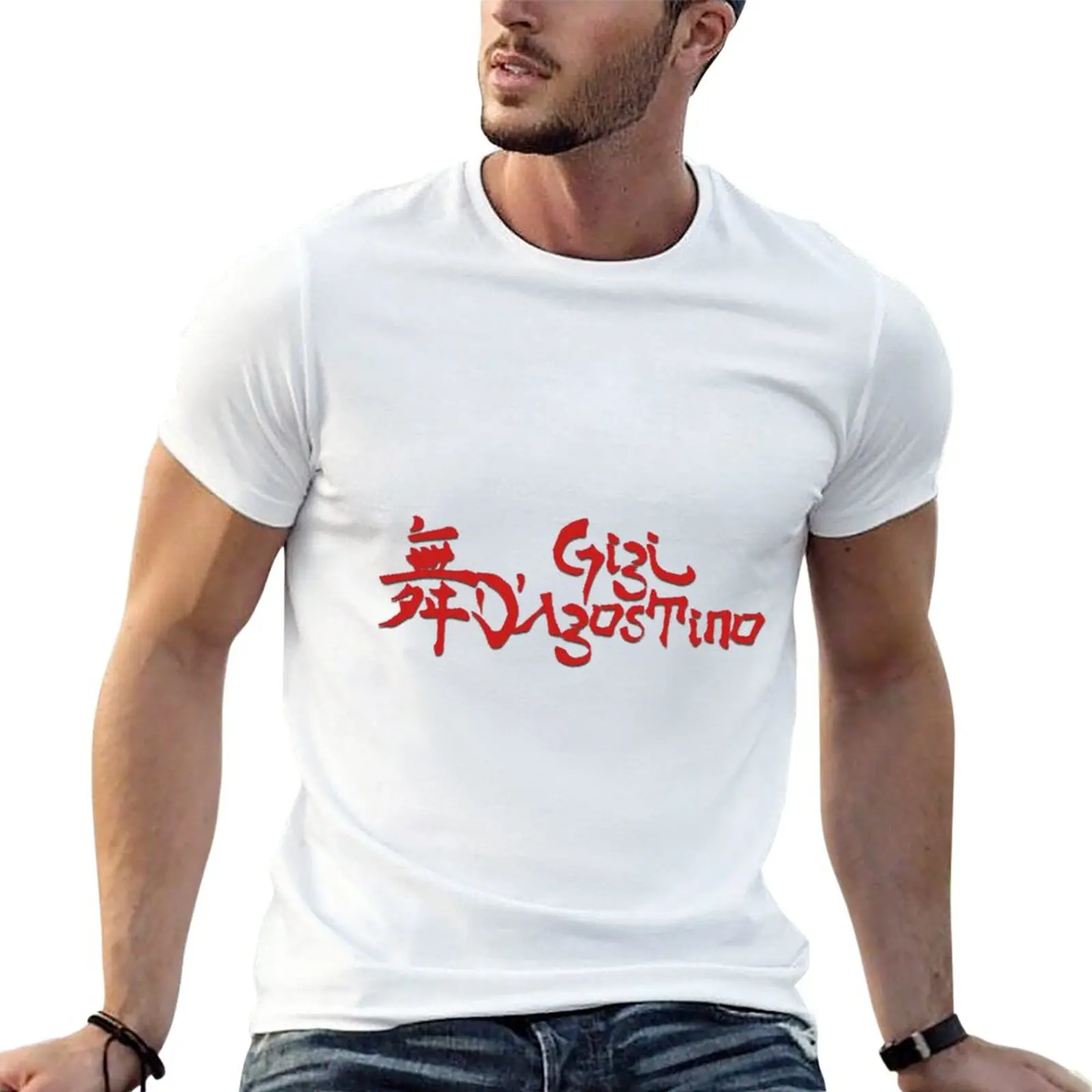 

New sdhshdjasdas <<>> Gigi D'agostino Best Art T-Shirt Blouse Men's cotton t-shirt