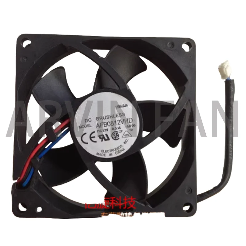 

AFB0812VHD-AROO 8cm 8020 Super durable Stop alarm high Air Volume Fan