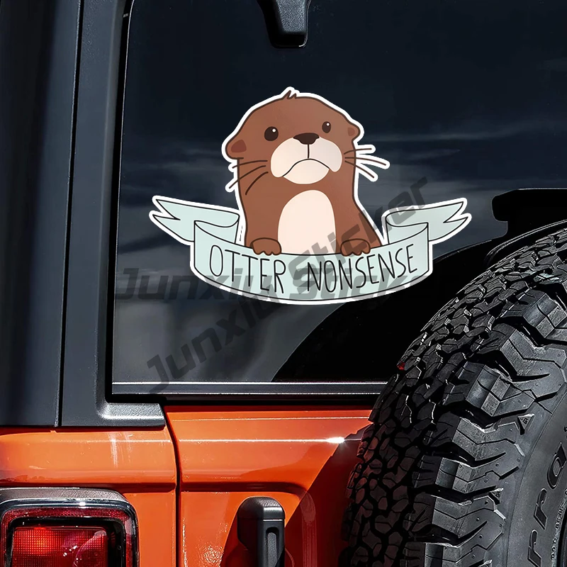 

Cartoon Nonsense Car Sticker Funny Creative Waterproof Vinyl Decal Motorcycle Decorative Accessories.