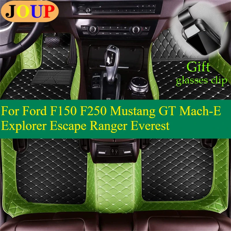

For Ford F150 F250 Mustang GT Mach-E Explorer Escape Ranger Everest Car Floor Mats Covers Accessories Left /Right Hand Drive