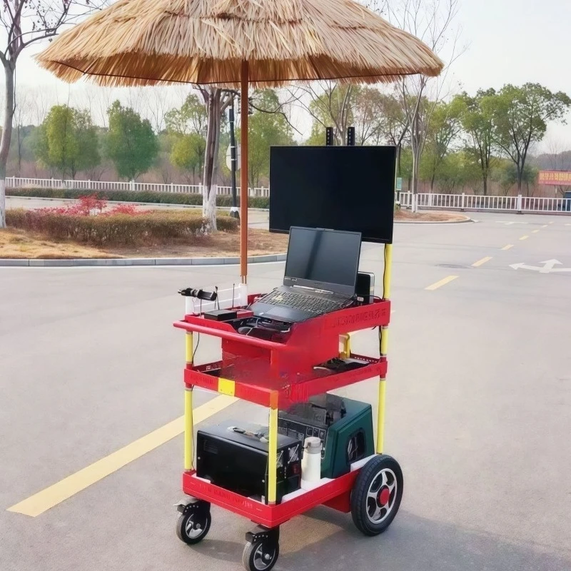 

Internet celebrities automatically follow the trolley, automatically follow the trolley Electric remote control trolley