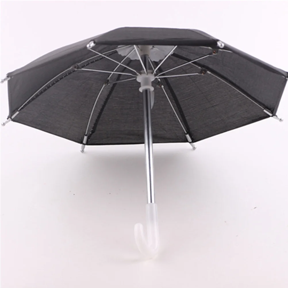 

3 Pcs Small House Mini Umbrella Child Drink for Decor Model Cloth Ornament