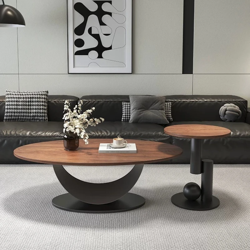 Modern Luxury Coffee Table Nordic Designer Aesthetic Minimalist Coffee Table Unique Decoration Meubles Living Room Furniture
