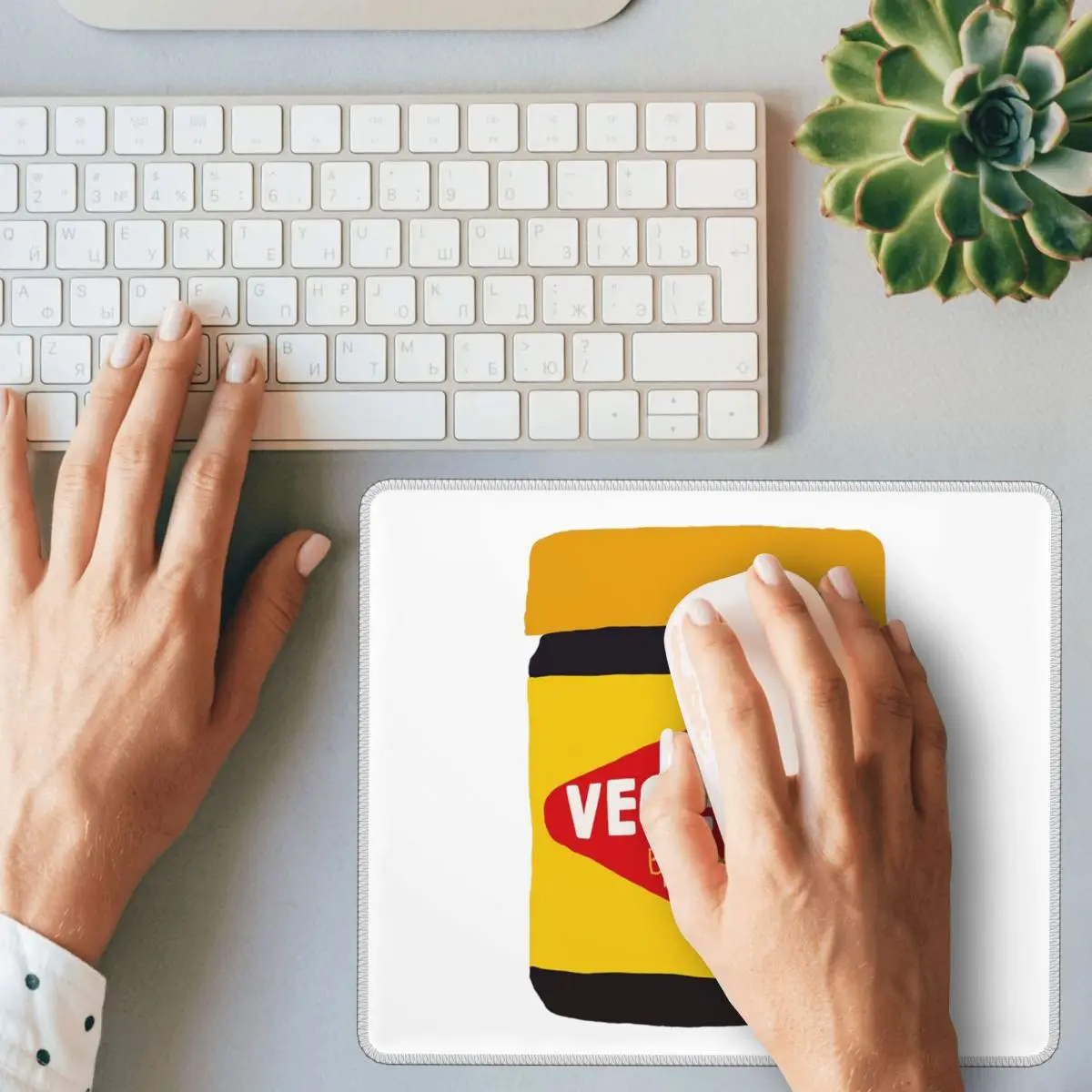 Vegemite Mouse Pad Computer Keyboard Mouse Mat Gaming PC Laptop Desk Mat Office Accessories Table Mats