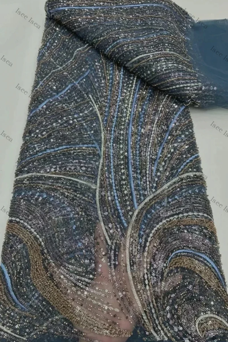 Vestidos de Noche con lentejuelas de color azul claro, vestido de noche Sexy de sirena sin tirantes, cena de Gala con abertura larga personalizada