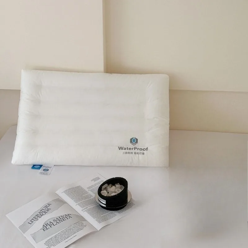 1pcs Household Class A Nap Pillow Student Dormitory Single Pillow Core is comfortable and soft