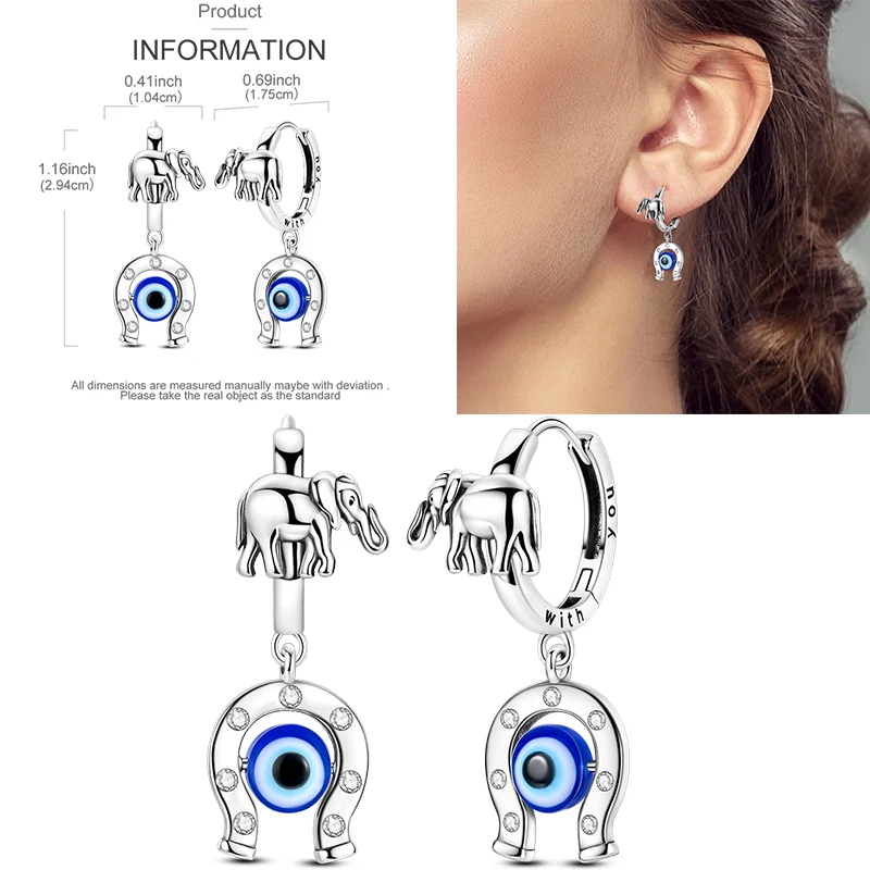 Funkelnde goldene Damen-Creolen aus 925er-Sterlingsilber, Schmetterlings-Ohrringe aus farbigem Zirkonium für Damen, Schmuck, Jahrestagsgeschenk – Detail 12