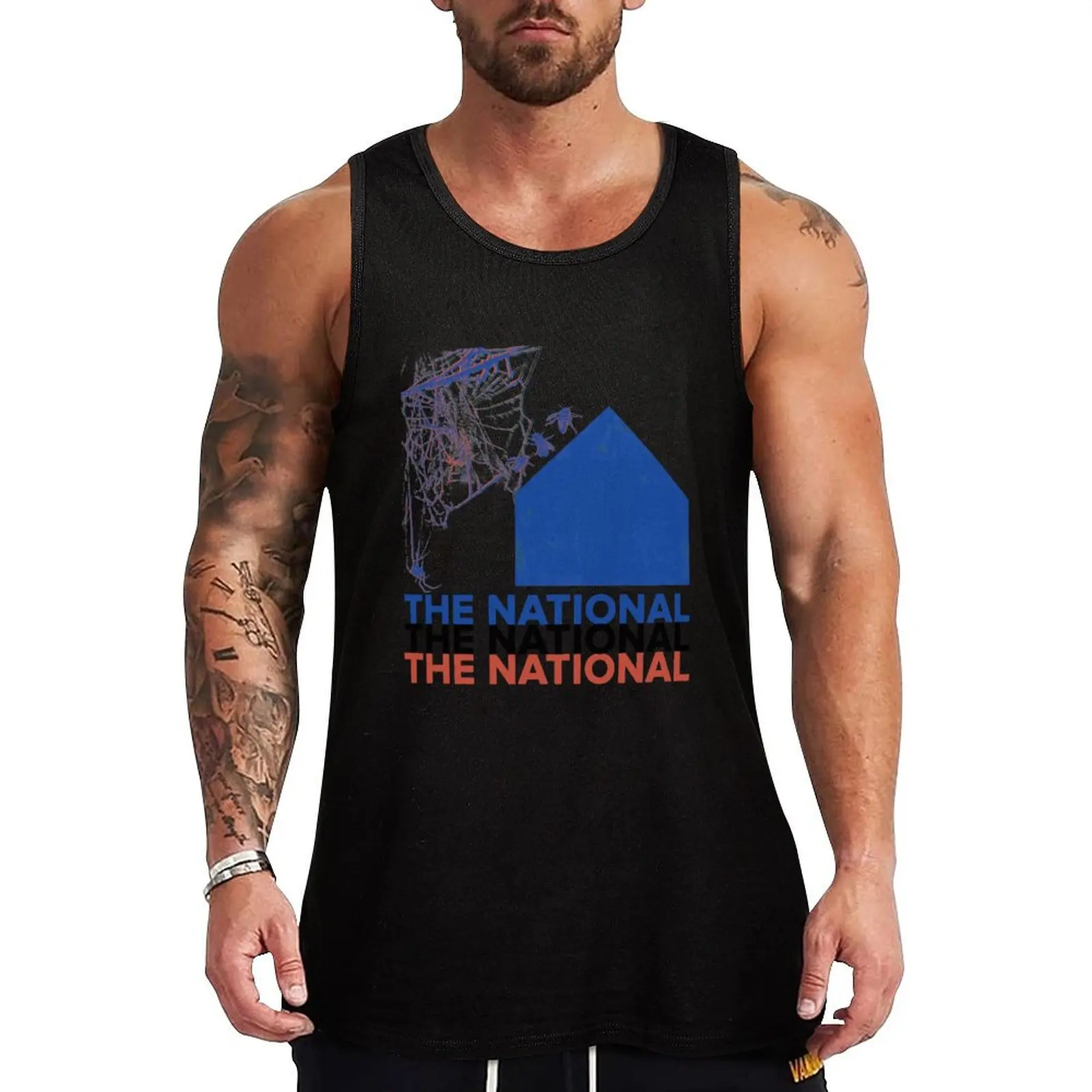 The National (Band) - Sleep Well Beast Tank Top man sexy?costume anime top summer Men's tops sleeveless gym shirt man fitness