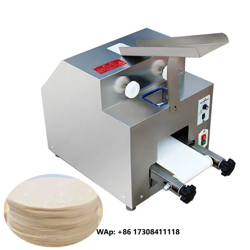 Wonton Samosa Sheet Maker Roti Ravioli Dumpling  Spring Roll Wrapper Machine