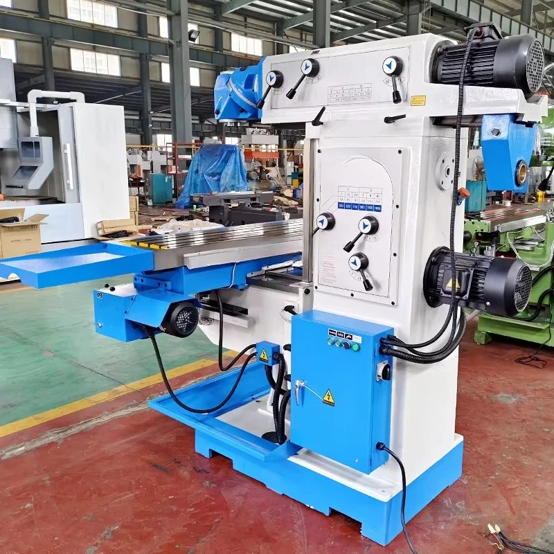 X6436 Universal Vertical Horizontal Swivel Head Milling Machine Heavy Duty High-Accuracy ISO50 Spindle Taper 220V/380V Milling