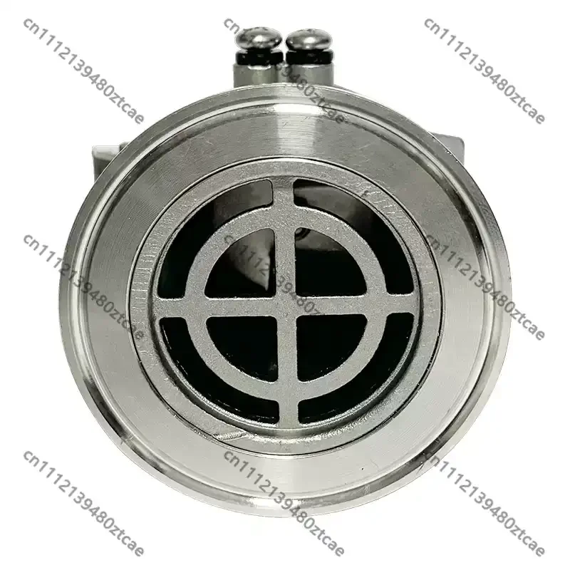 Stainless Steel Contact Vacuum Wall Valve Cleanroom Central Dust Removal System Fitting