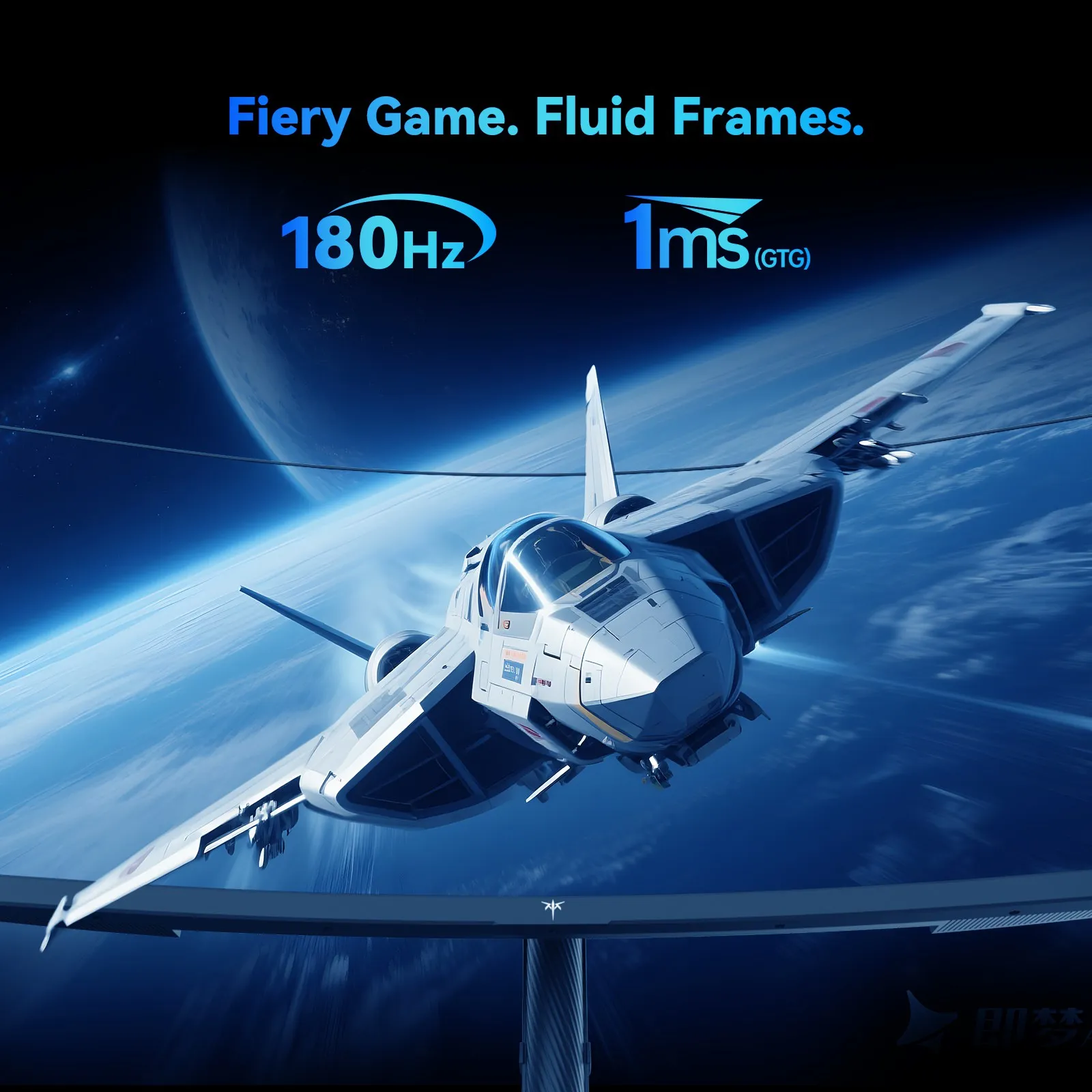 شاشات منحنية KTC H34S5، R1500، 21:9 HVA WQHD، 3440 * 1440@180 هرتز، 34 بوصة، نسبة التباين 4000:1، وقت استجابة GTG 1 مللي ثانية #3