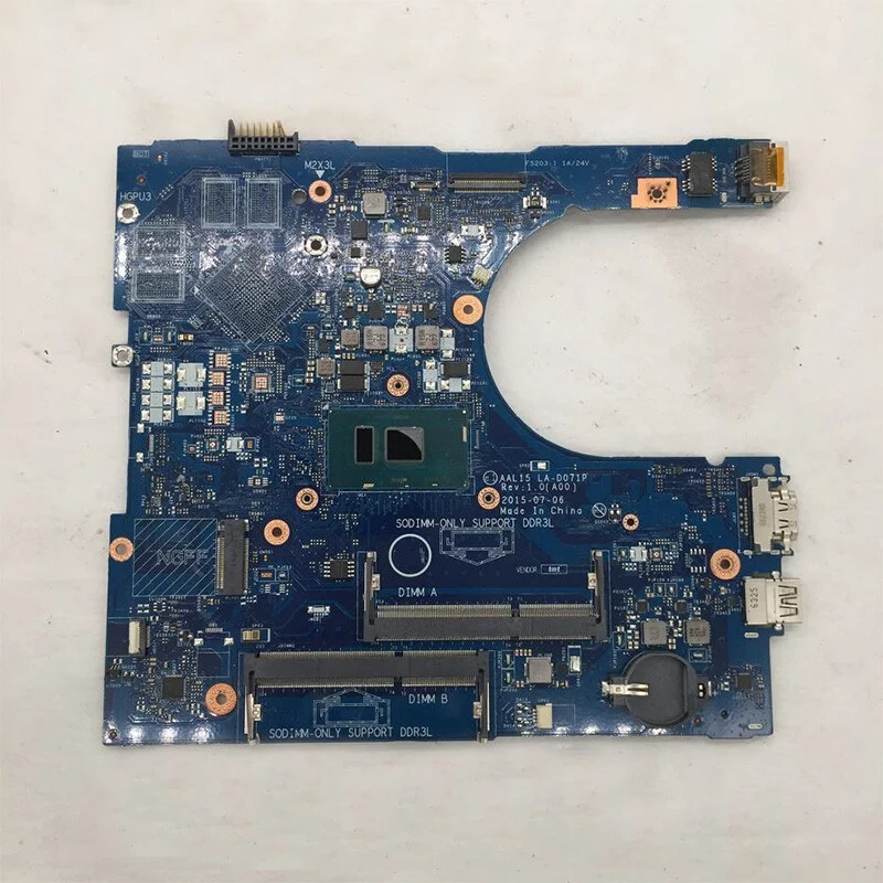 For Dell Inspiron 15-5559 I5-6200U Motherboard LA-D071P 0FV59D FV59D