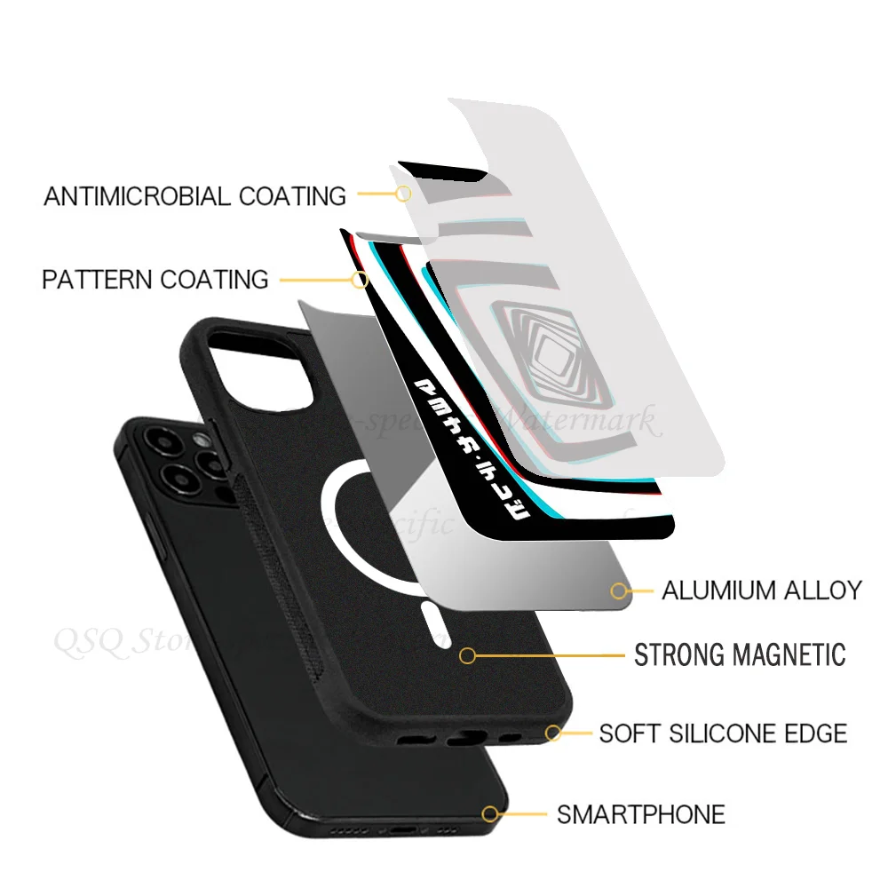 Persona 4 - Midnight Channel Phone Case Strong Magnetic For IPhone 15 14 13 Pro Max 11 12 Mini Alex