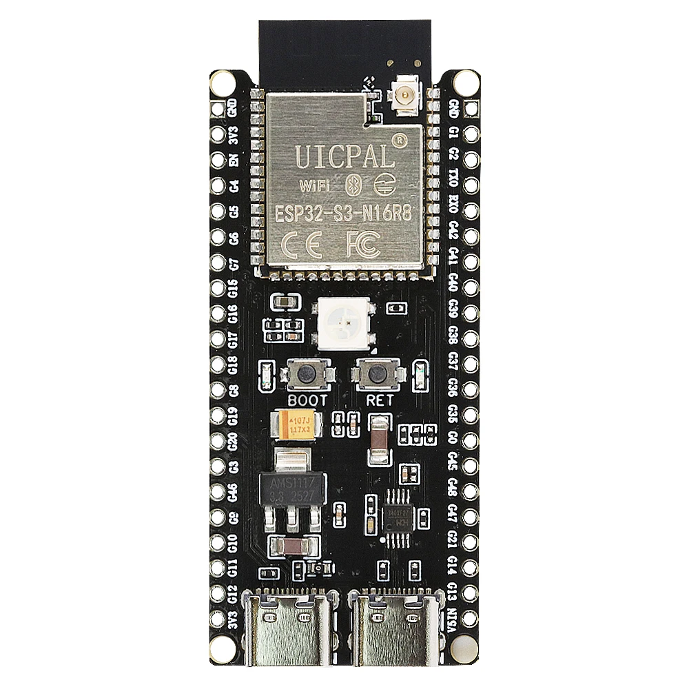 Picture 3: ESP32-S3-DevKitC-1 Development Board 2.4G WIFI BT Modules for Arduino 8MB PSRAM 16MB FLASH N16R8 42PIN CH340C Type-C ESP32 S3