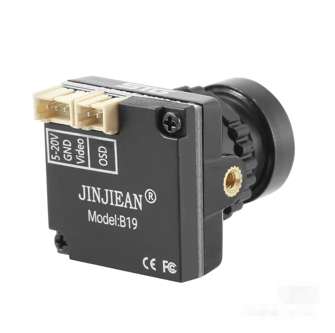 HTMCK Mini 1/3 CMOS 1500TVL FPV Camera, 2.1mm Lens, DC 5V-30V, PAL/NTSC with OSD Internal Adjustable for RC Racing Drone Toy Car gallery 4