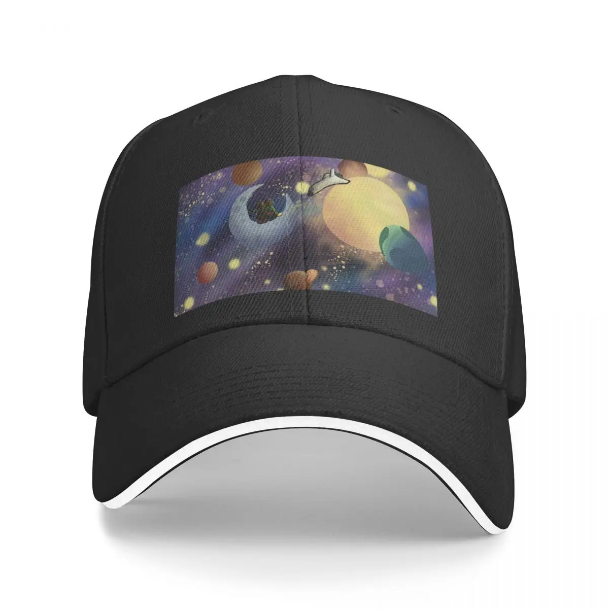 Stargazing couple Baseball Cap Kids Hat summer hat foam party Hat Sun Hats For Women Men's