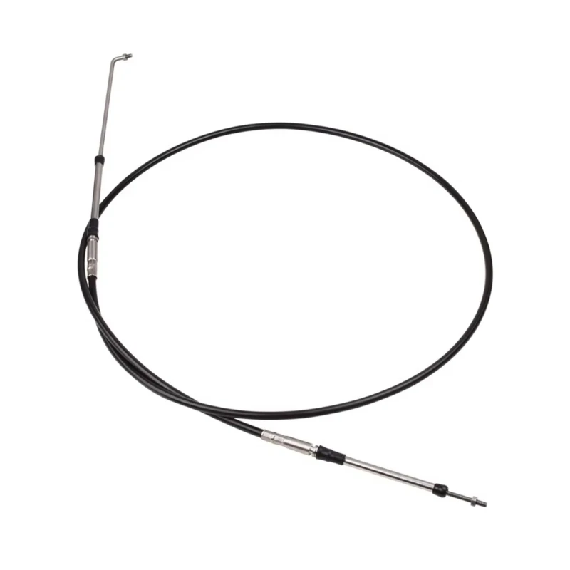 D5BE Craft Replacement Cable with Black Flexible Sheath, Metal Rods and Connection Fittings for PWC Control-System