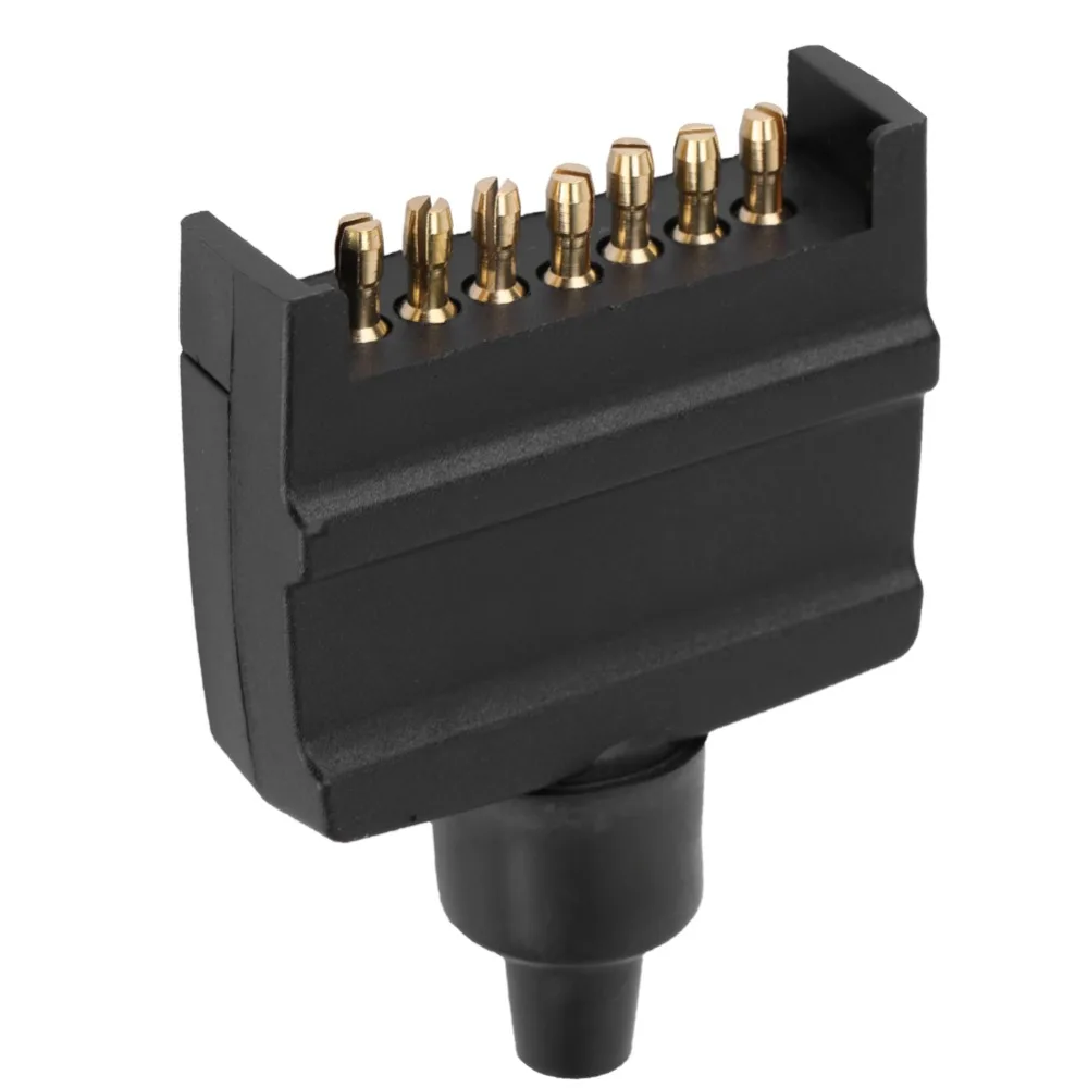 

7 Pin Trailer Socket Plug Australian Standard Flat Pin Trailer Connector Adapter Caravan Trailer Connector Caravan Use