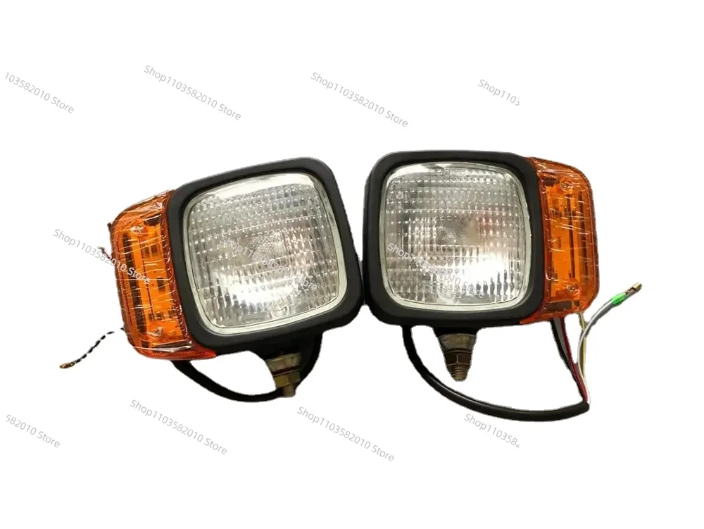 65-7 75-8 Rubber Wheel Chain Excavator Small Loader Headlamp Headlamp with Steering Light