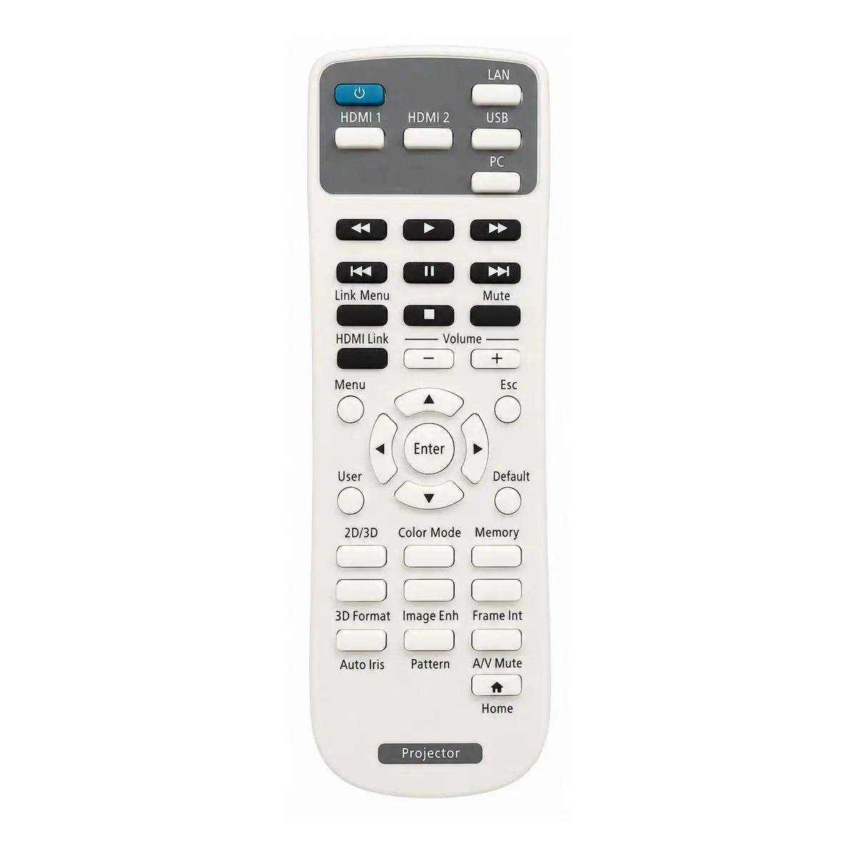 Replacement Remote Control CH‑TW5300 For Epson Projectors CH‑TW5200 EH‑TW5200 TW5210 TW5350 Projector Controller Spare Accessory