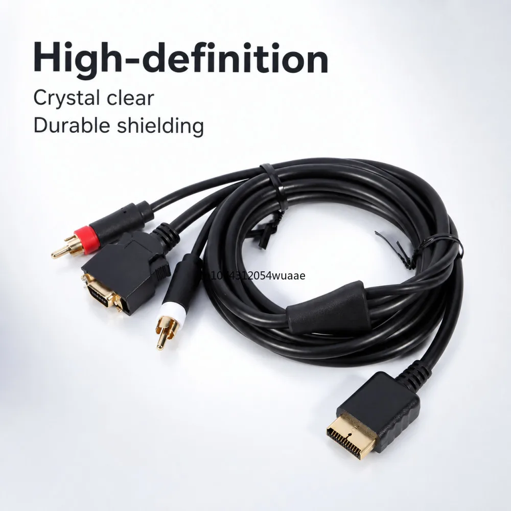 High Quality Cable for SEGA Dreamcast DC Definition Audio Video Cord RCA Sound Adapter HD PAL NTSC VGA Box Cable 1Pcs view 2