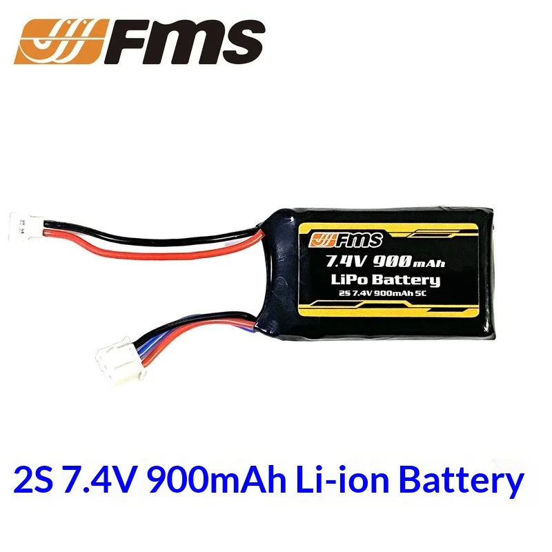 Fms Original Lipo Battery 2s 7.4v 380mah 900mah 5c Rechargeable For Fcx24m Camel Cup Fcx18 Land Cruiser Lc80 Rc Crawler Car