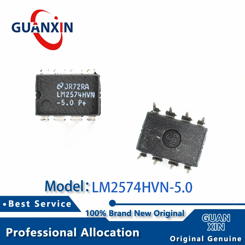 

100% New Marking LM2574HVN-5.0 PDIP-8 LM2574