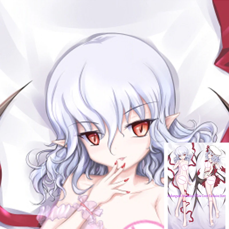 

Dakimakura Anime Pillow Cover Remilia Scarlet Double Sided Print 2Way Bedding Festival Gifts Gifts