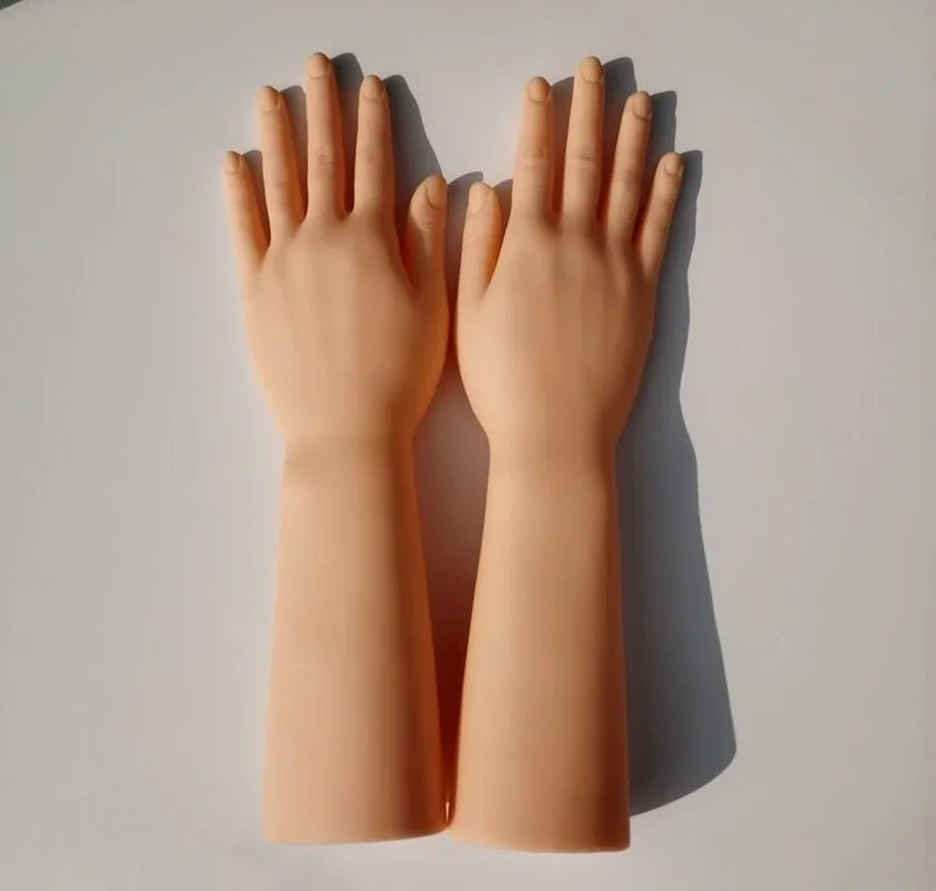 

One Pair Female Mannequin Hand Model for Bracelets Gloves Display