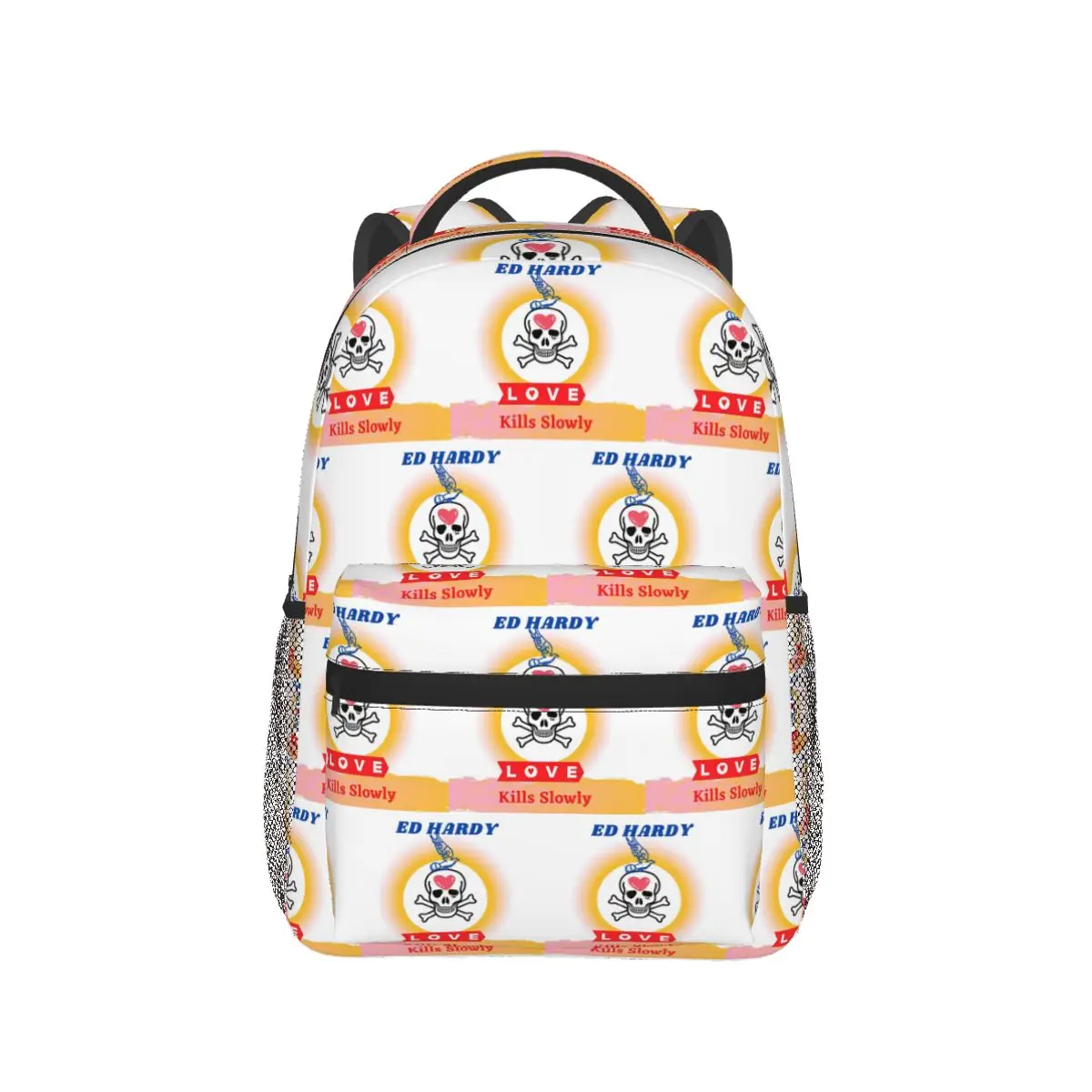 

Ed HARDY Backpack Hot Sale Daypack Large Capacity Children BookBag School Bag Shoulder Bags for Men Women