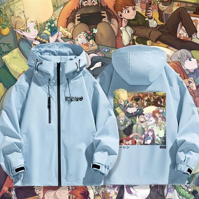 

Maze Meal Hilary Jointly Buried Frielan Anime Outerwear Jaet Men's Women's Autumn Winter Coat Anti-wind Polyester Fiber