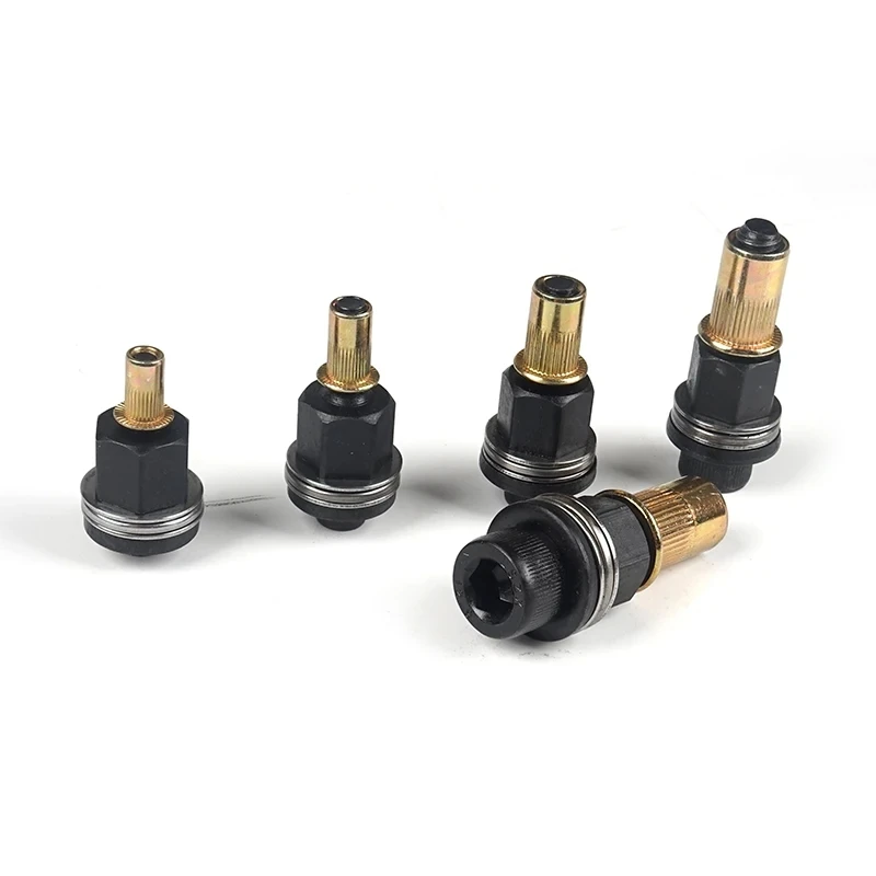 10pcs+1pc M8 Ram Head Rivet Nut Hand Rivet Nut Manual Riveter Nut Tool Accessory for Nuts Manual Riveting Tool