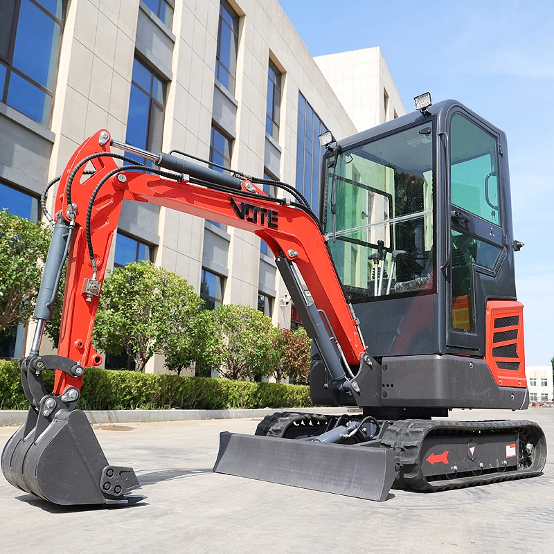 EPA certification 1.8 Ton Mini Excavator Hydraulic Mini Excavator Small Construction Excavator