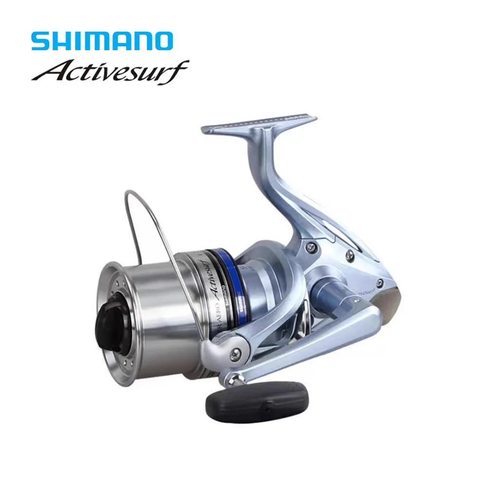 

Shimano Original Activesurf Surfcast Spinning Saltwater Fishing Reel Gear Ratio 3.8:1 3/1BB Max Drag 20KG Weight 595/600g