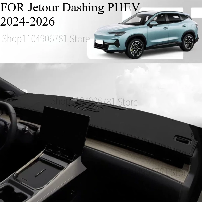 FOR Jetour Dashing PHEV 2024-2026 Car Dash Mat Dashmat Dashboard Mat Cover Sun Shade Dash Board Cover Carpet  Accessories